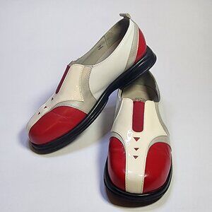 Sandbaggers Spikeless Golf Shoes Moxie Leather Retro Style Size 7